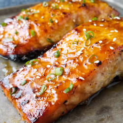 Orange Teriyaki Salmon