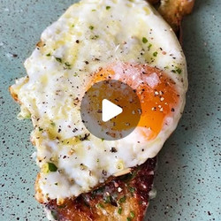 Buttery Parmesan Egg Toast
