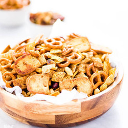 Gluten Free Sweet And Spicy Homemade Chex Mix