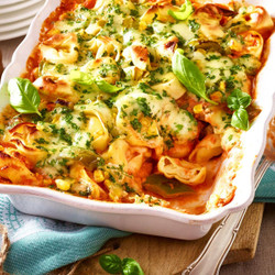 Ofenglück Mit Viel Käse – Schneller Tortellini-auflauf