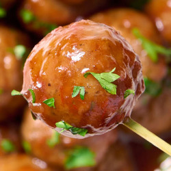 Grape Jelly Meatballs