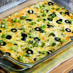 Bobbi's Egg Casserole With Green Chiles