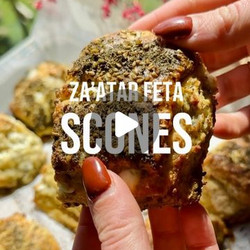 Za'atar Feta Scones