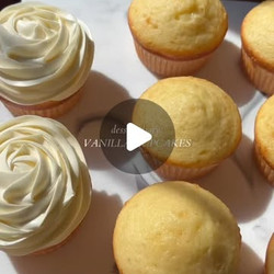 Vanilla Rosette Cupcakes