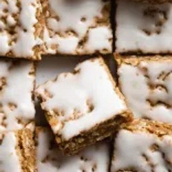 Iced Oatmeal Cookie Bars Recipe