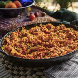 Arroz Con Pulled Pollo