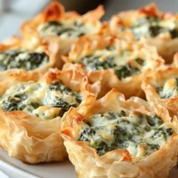 Spinach And Artichoke Dip Cups