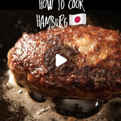 Hambāguu (japanese-style Meat Patty)