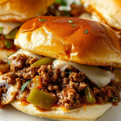 Philly Cheesesteak Sloppy Joes