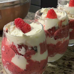 Keto Berry Cheesecake
