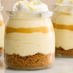 Impossibly Creamy Lemon Mousse no egg easy dessert must