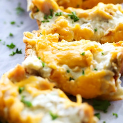 Green Chile Chicken French Bread - Chef In Training