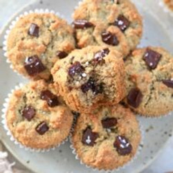 Yummiest Almond Flour Muffins (with Chocolate Chunks!)