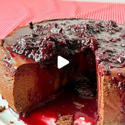 Torta Basca De Chocolate