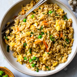 Fried Brown Rice Recipe