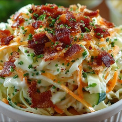 Creamy Bacon Ranch Slaw Cups
