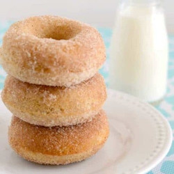 Baked Cinnamon Sugar Donuts