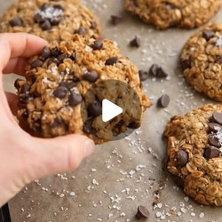 Peanut Butter Oatmeal Chocolate Chip Cookies