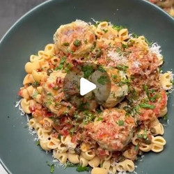 Chicken Piccata Meatballs