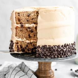 Peanut Butter Banana Cake