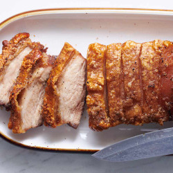 Oven-roasted Crispy Pork Belly