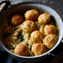 Vegetable Casserole With Dumplings