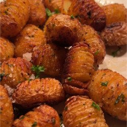 Hasselback Baby Potatoes