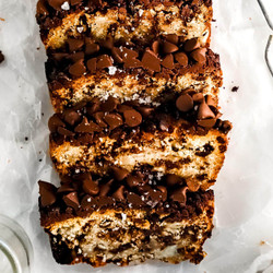Moist Gluten-free Banana Bread With Greek Yogurt And Chocolate Chips