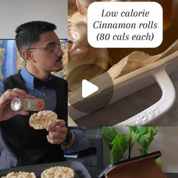 Low-cal Cinnamon Rolls