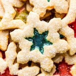 Stained Glass Window Sugar Cookies