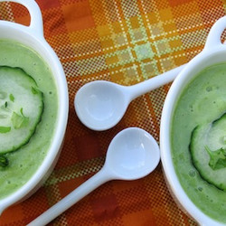 Avocado Gazpacho Soup