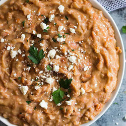 Quick And Easy Refried Beans