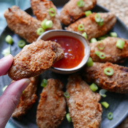 Air Fryer Crispy Chicken Wings Recipe