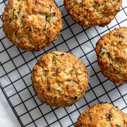Easy Vegan Zucchini Muffins
