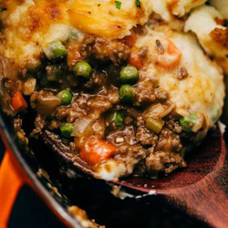 Easy Rustic Shepherd's Pie With The Cheesiest Mashed Potatoes