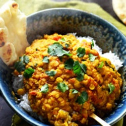 Slow Cooker Indian Lentils