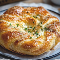 Bread: Garlic Parmesan Savory Breakfast Danish