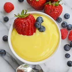 Stovetop Vanilla Custard Recipe