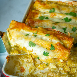 Green Chicken Enchiladas