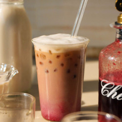 Cherry Iced Latte