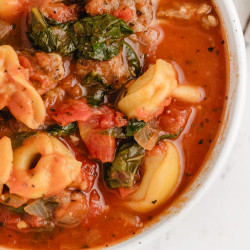 Sausage Tortellini Soup