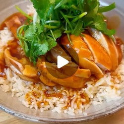 Braised Chicken Gravy Rice