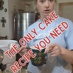 Old-fashioned Hot Milk Cake