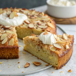 Irresistibly Moist! 1-bowl Flourless Almond Coconut Cake With Yogurt (gluten-free)