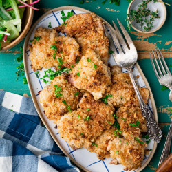 Rice Krispies Parmesan Ranch Chicken