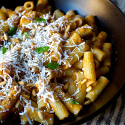 Rigatoni With Eggplant Puree