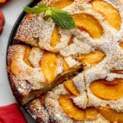 Fresh Peach Cake