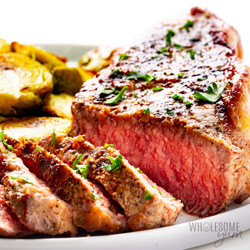 New York Strip Steak (Juicy &amp; Tender)