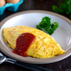 Omurice (omelette Rice)