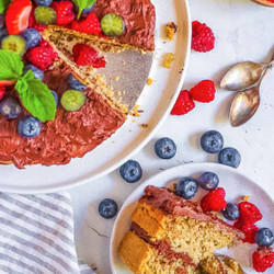 Vegan Oat Flour Cake (fluffy, Moist, And Gluten-free!)